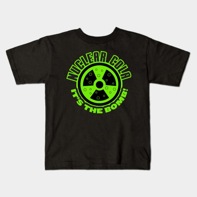 Nuclear Cola Kids T-Shirt by BRAVOMAXXX